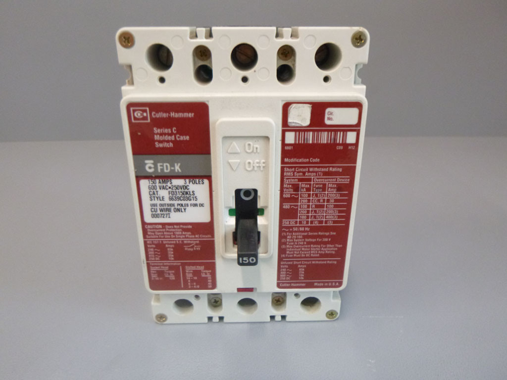 CUTLER-HAMMER FD3150KLS