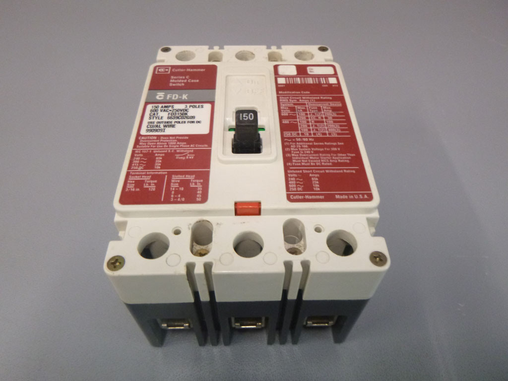 CUTLER-HAMMER FD3150K