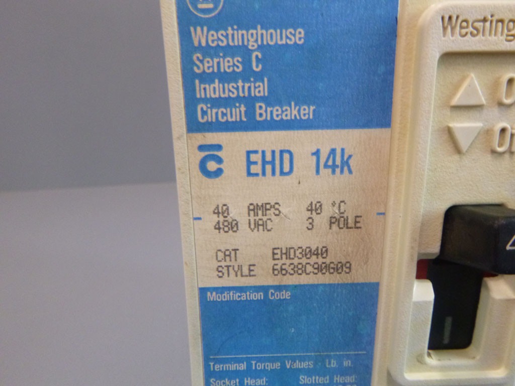 CUTLER-HAMMER EHD3040