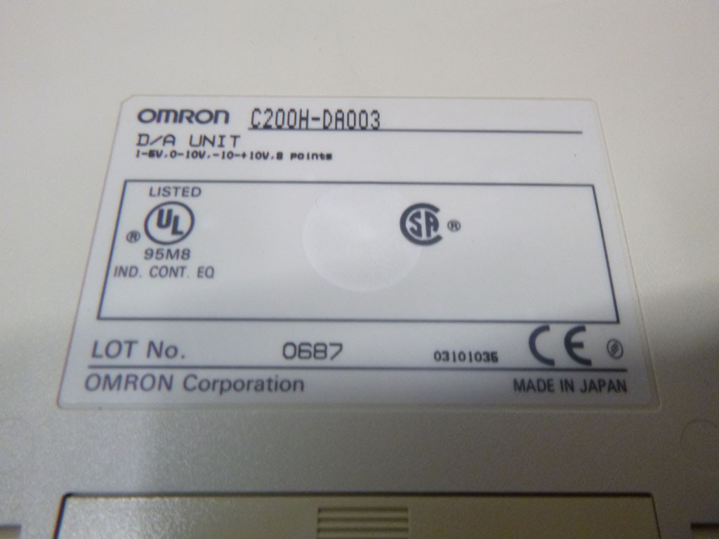 OMRON C200H-DA003