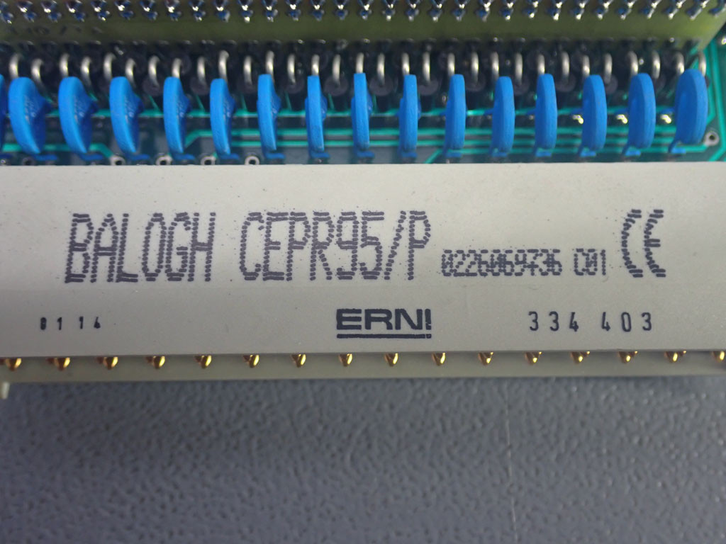 BALOGH CEPR95/P