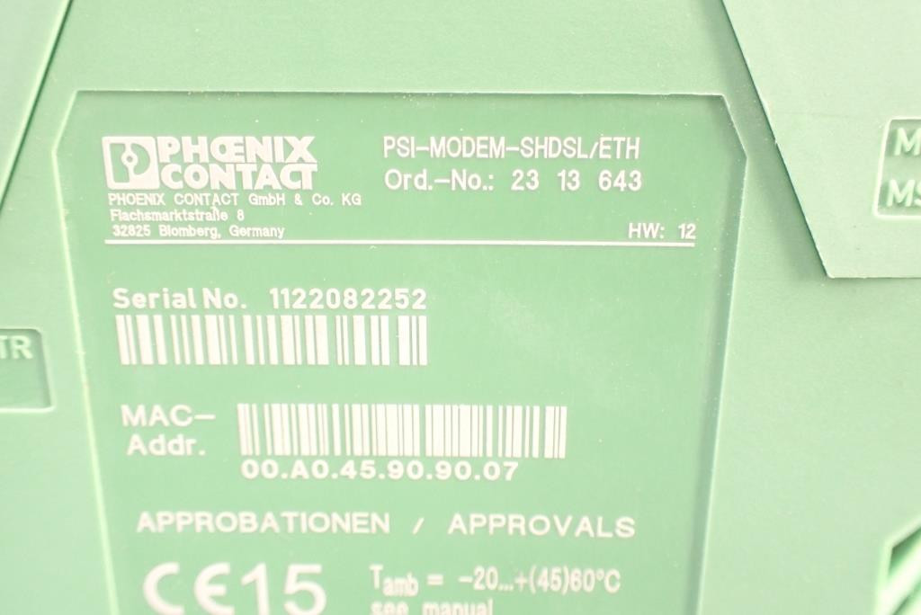 PHOENIX CONTACT  PSI-MODEM-SHDSL/ETH