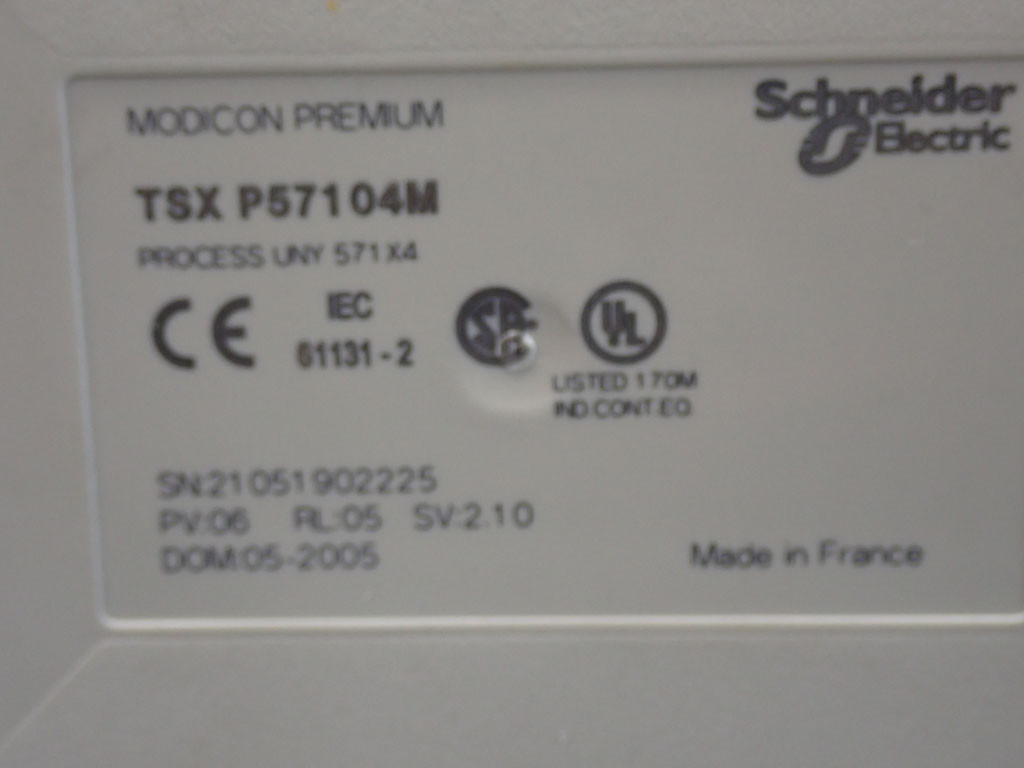 SCHNEIDER  TSXP57104M