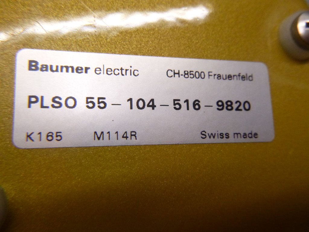 BAUMER ELECTRIC PLSO55-104-516-9820