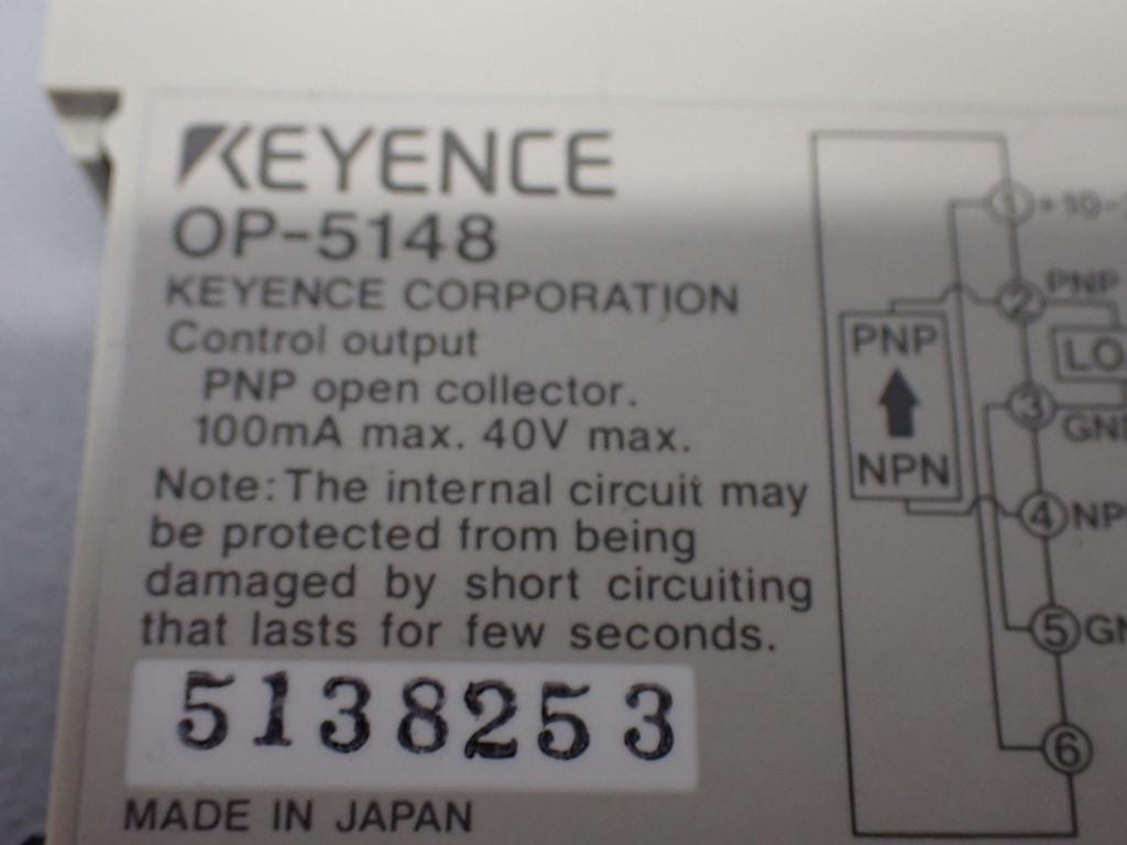 KEYENCE OP-5148