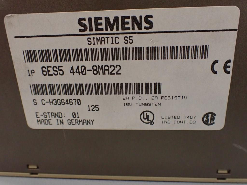SIEMENS 6ES5440-8MA22