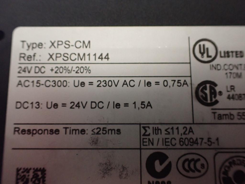 TÉLÉMÉCANIQUE  XPS-CM1144