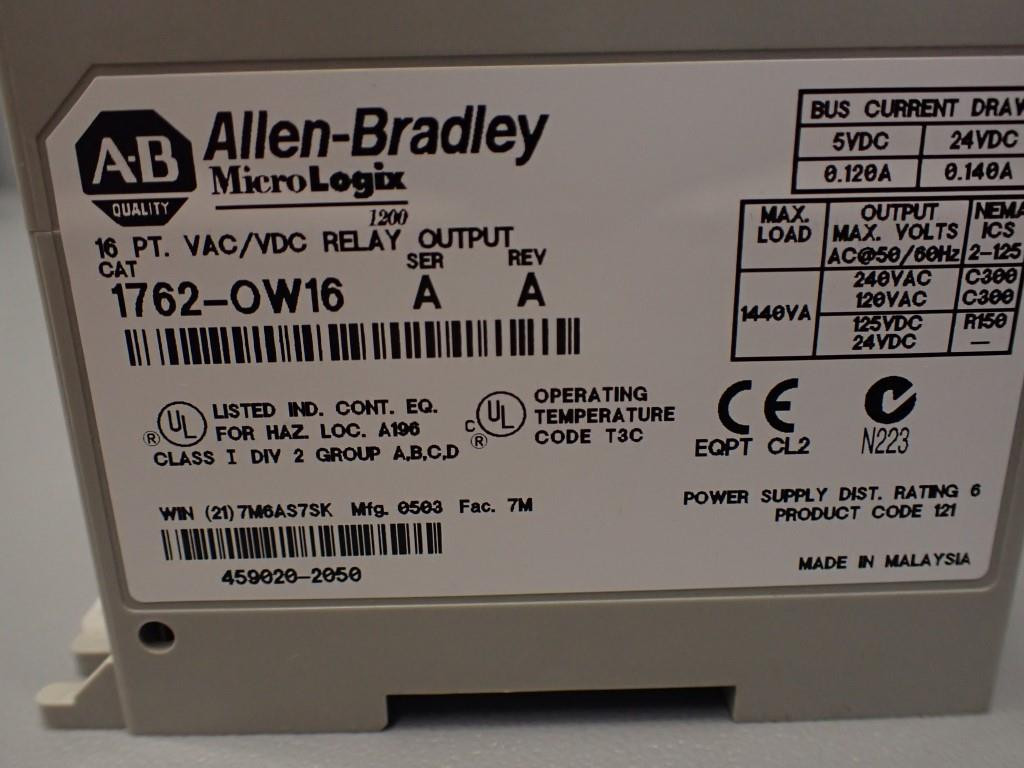 ALLEN-BRADLEY 1762-OW16