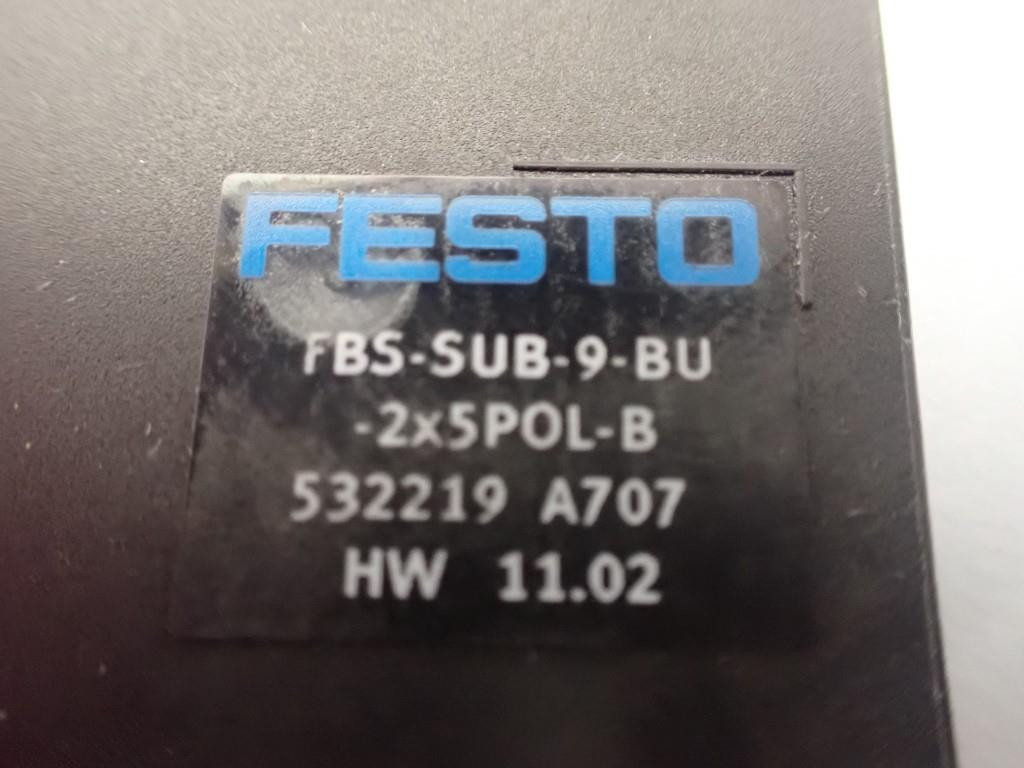 FESTO FBS-SUB-9-BU-2X5POL-B