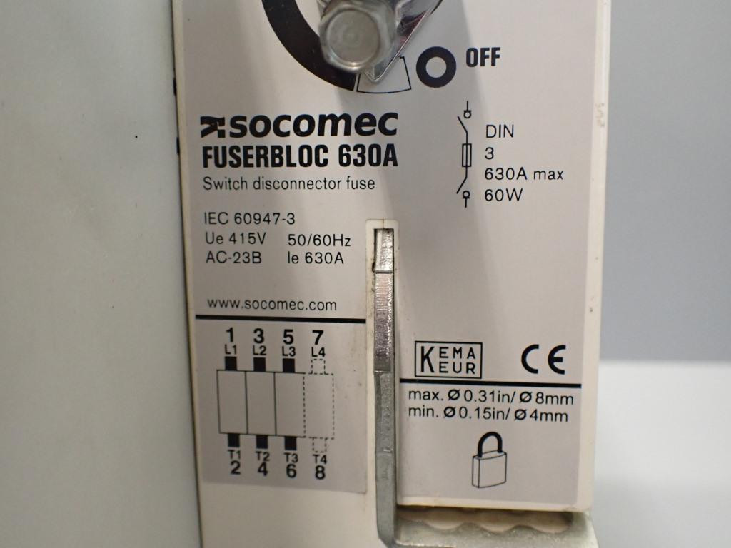 SOCOMEC FUSERBLOC630A