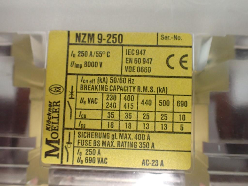 KLOCKNER MOELLER NZM9-250