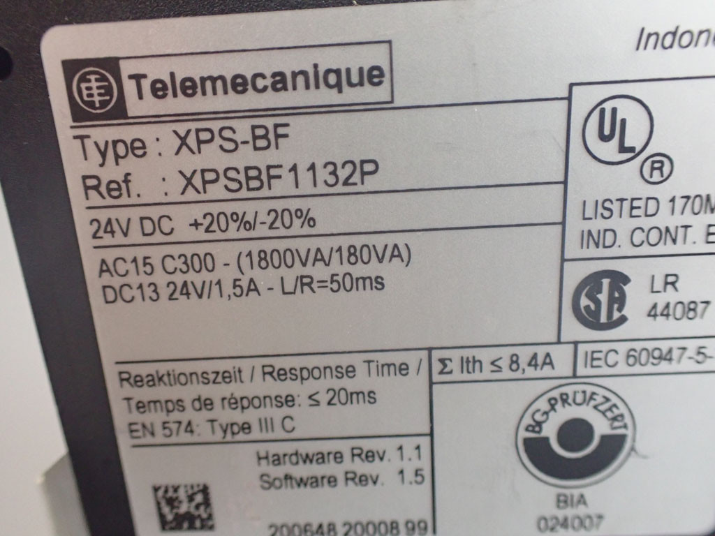 TÉLÉMÉCANIQUE  XPS-BF1132P