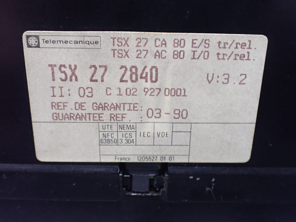 TÉLÉMÉCANIQUE  TSX272840