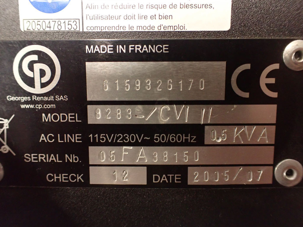 GEORGES RENAULT 8283-/CVIII