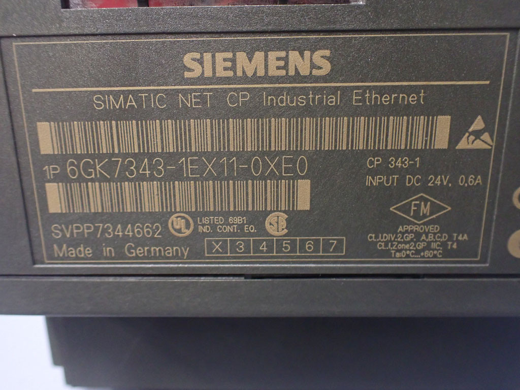 SIEMENS  6GK7343-1EX11-0XE0