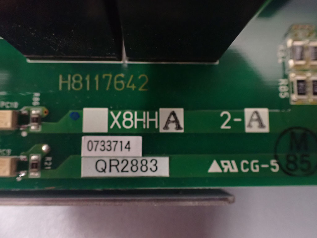 TOSHIBA MACHINE H8117642