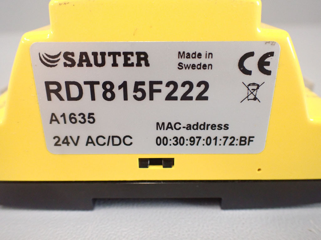 SAUTER RDT815F222
