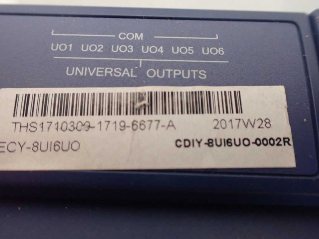 DISTECH CONTROLS ECY-8UI6UO