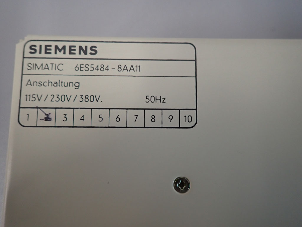 SIEMENS  6ES5484-8AA11