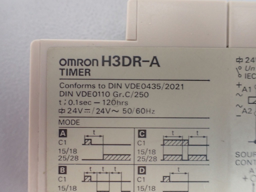 OMRON H3DR-A
