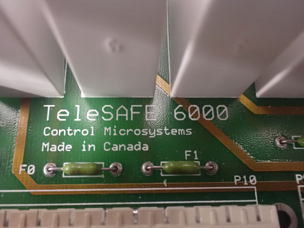 CONTROL MICROSYSTEMS TELESAFE6000
