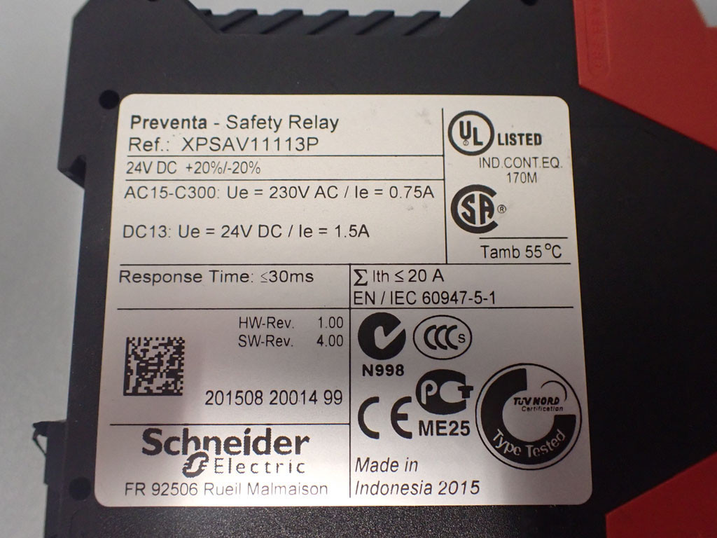 SCHNEIDER  XPS-AV11113P