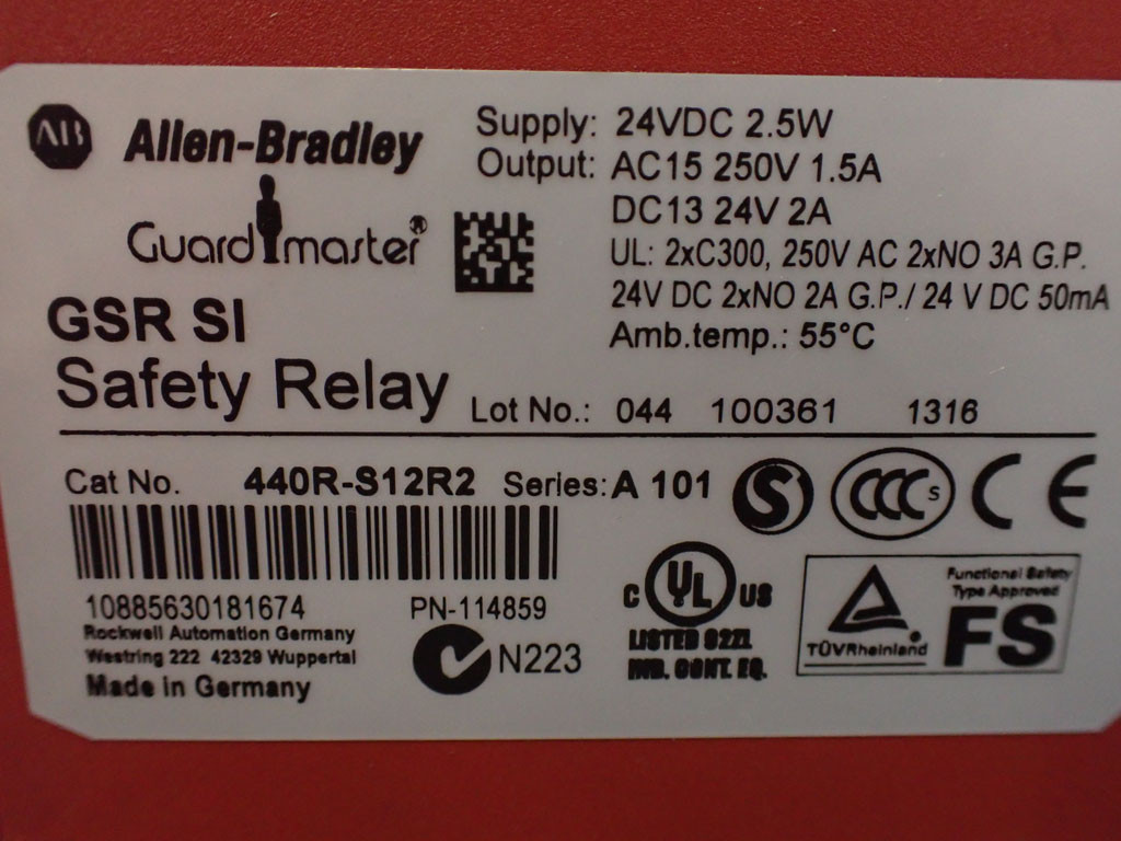 ALLEN-BRADLEY 440R-S12R2