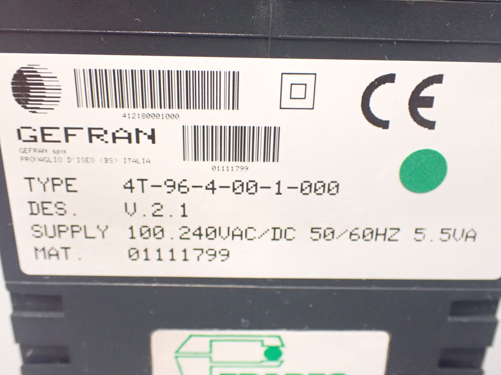 GEFRAN 4T-96-4-00-1-000