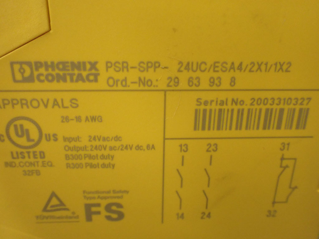 PHOENIX CONTACT PSR-SPP-24UC/ESA4/2X1/1X2