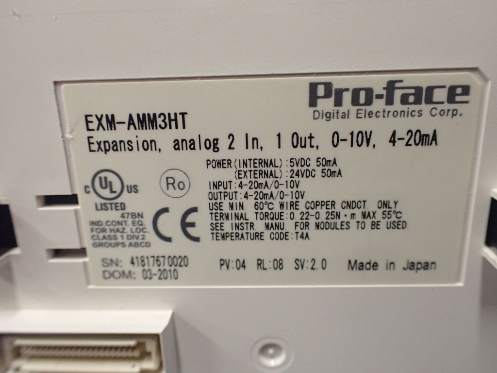 PROFACE EXM-AMM3HT