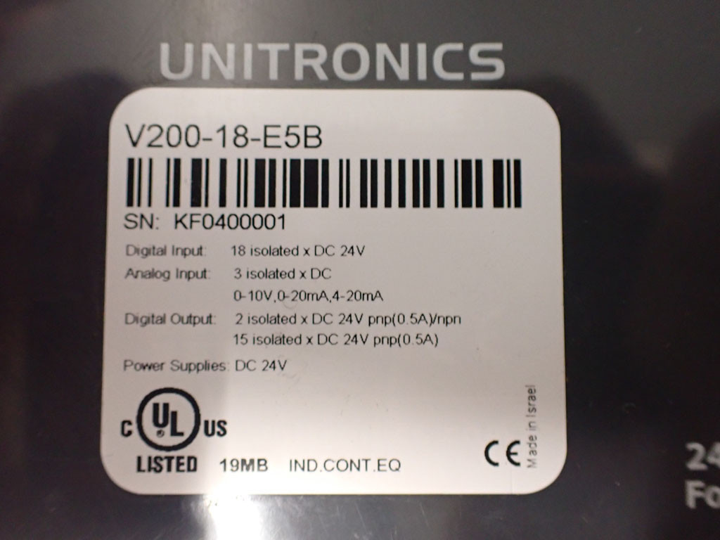 UNITRONICS V200-18-E5B