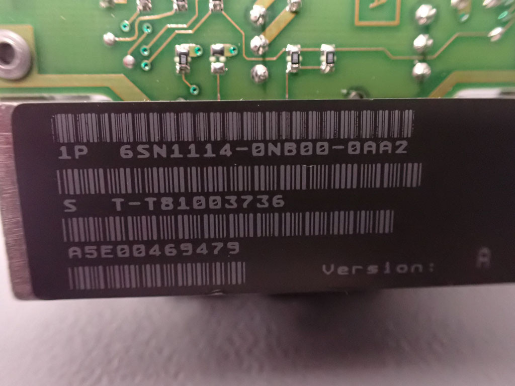 SIEMENS 6SN1114-0NB00-0AA2
