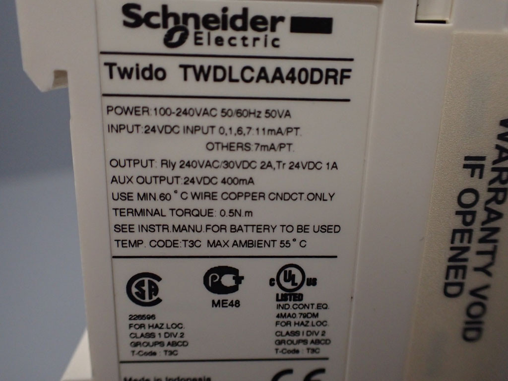 TÉLÉMÉCANIQUE  TWDLCAA40DRF