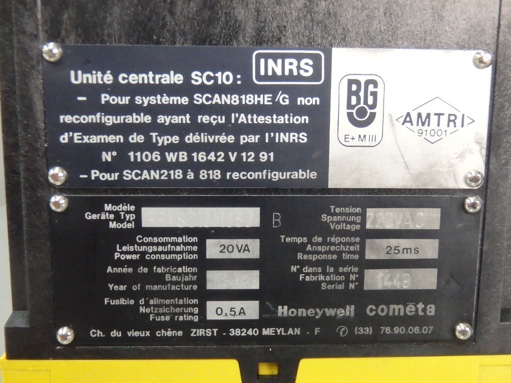 HONEYWELL FF-SC10M08G