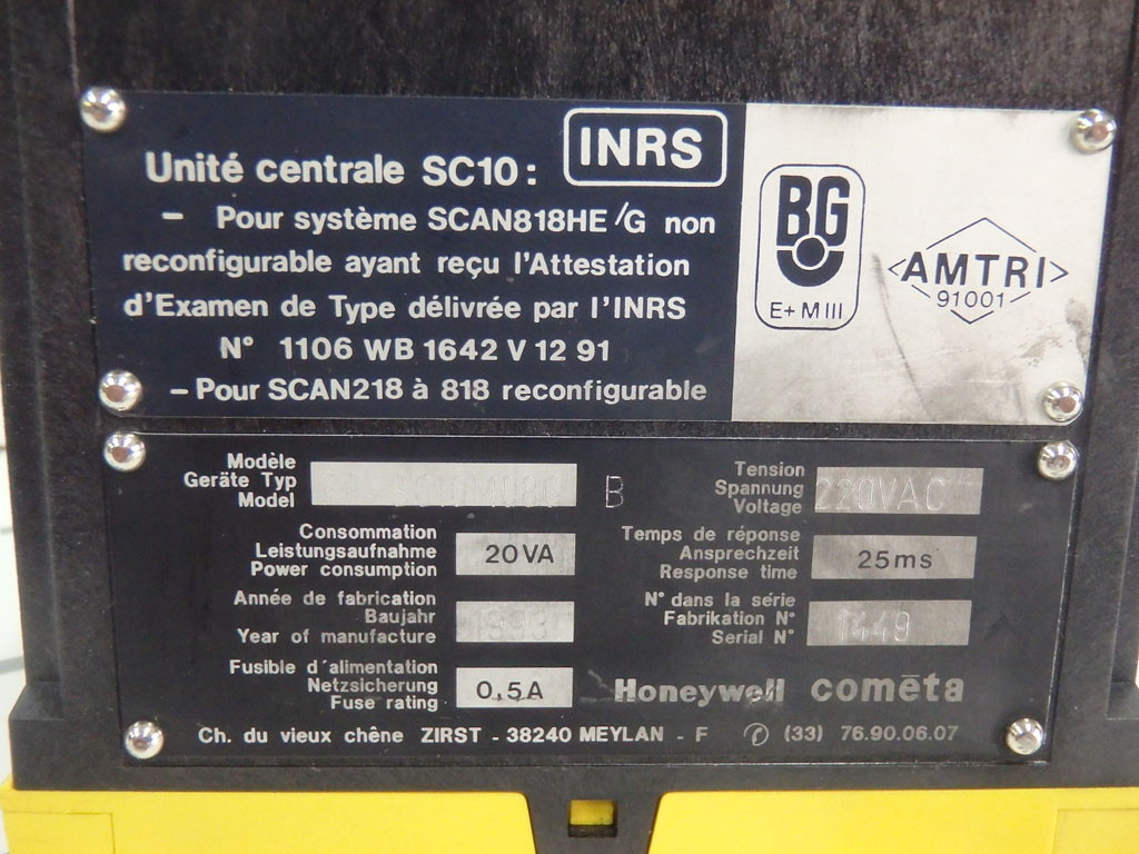 HONEYWELL FF-SC10M08G