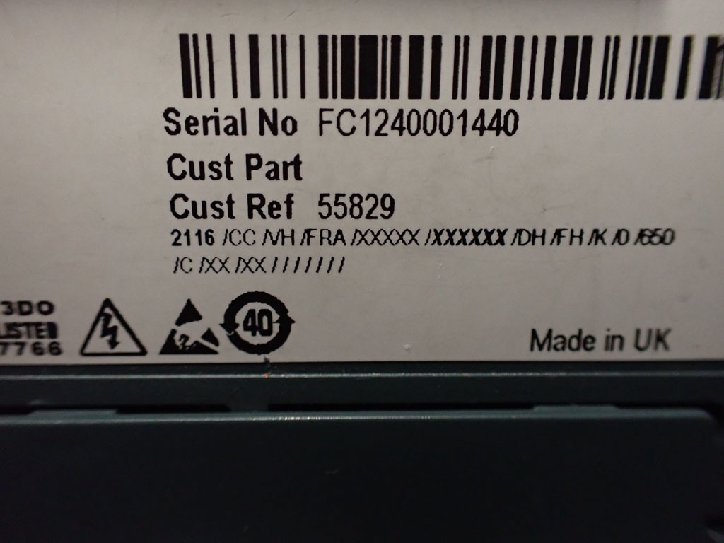 EUROTHERM 2116/CC/VH/FRA