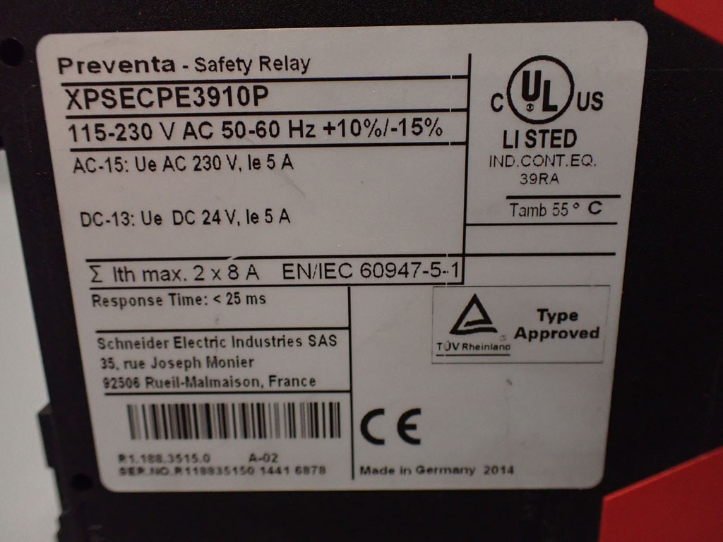 SCHNEIDER  XPS-ECPE3910P