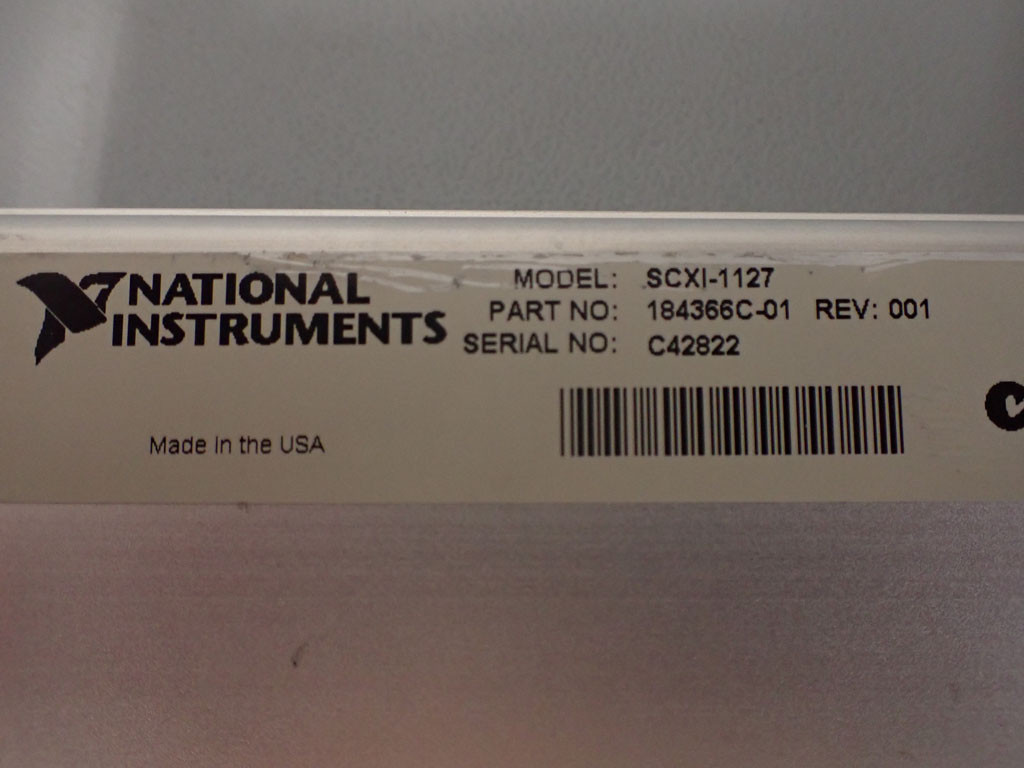 NATIONAL INSTRUMENTS 184366C01
