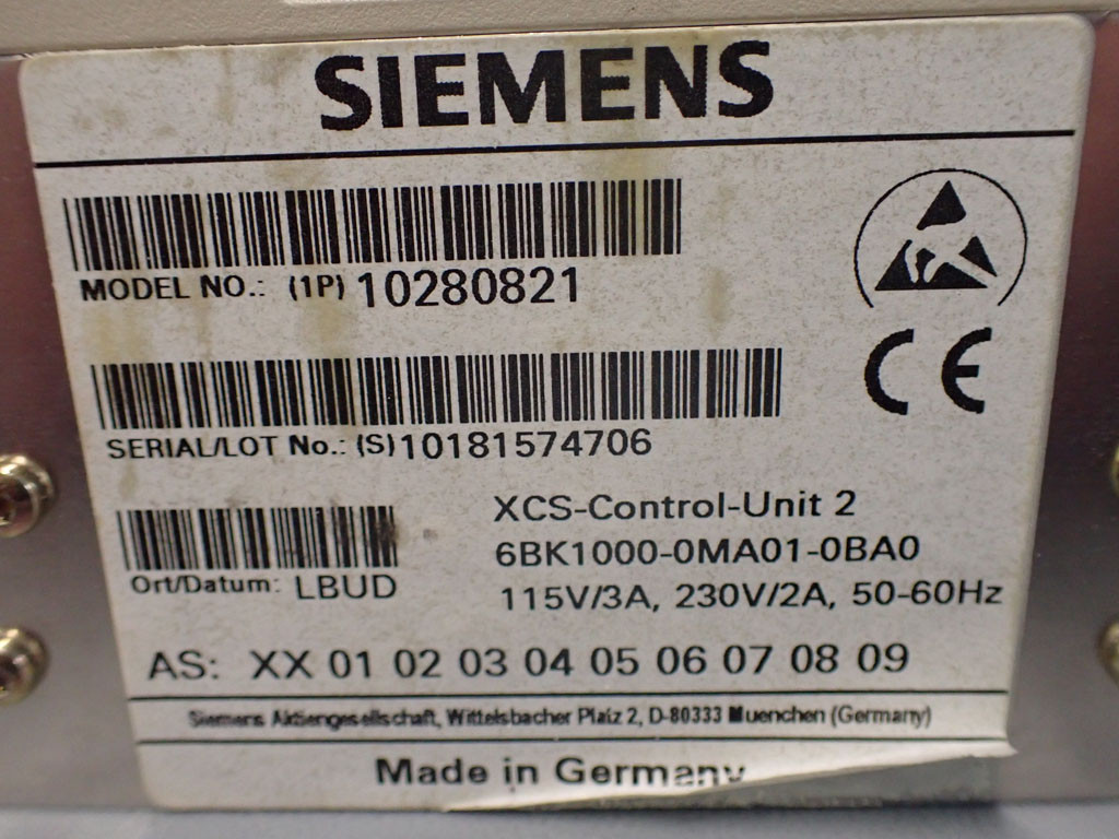 SIEMENS 6BK1000-0MA01-0BA0