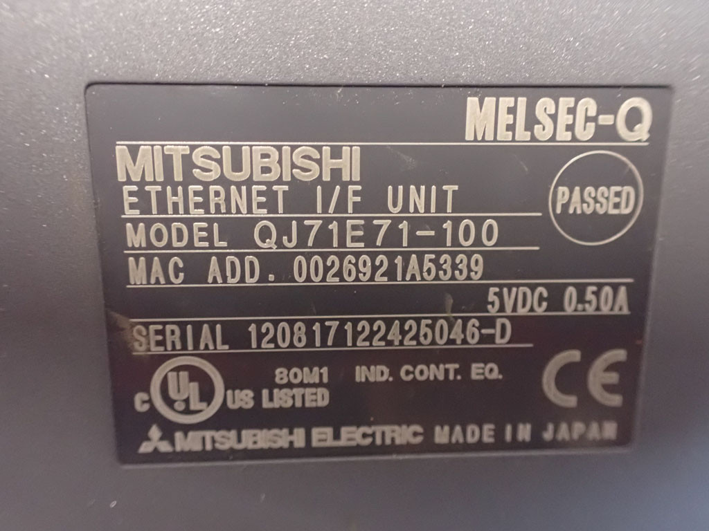 MITSUBISHI QJ71E71-100