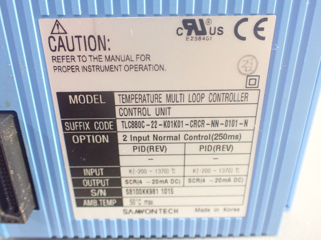 SAMWONTECH TLC880C-22-K01K01-CRCR-NN-0101-N