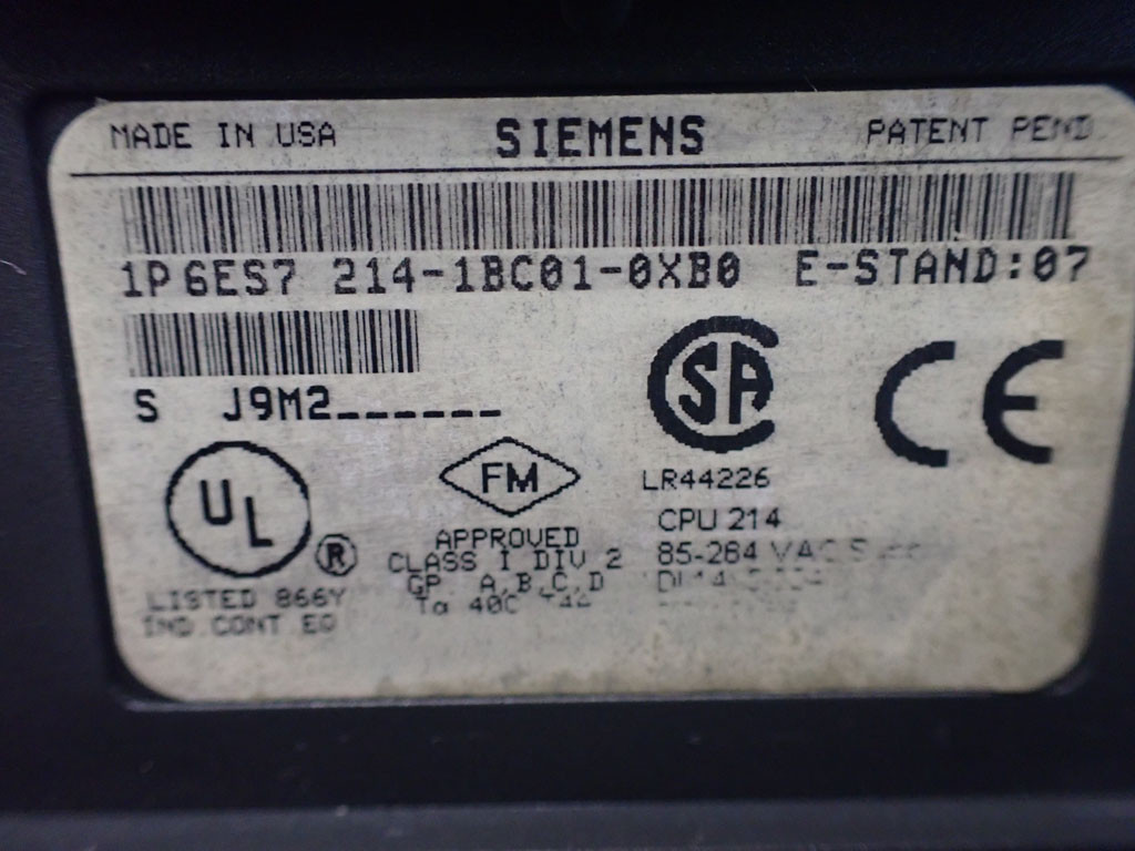 SIEMENS  6ES7214-1BC01-0XB0