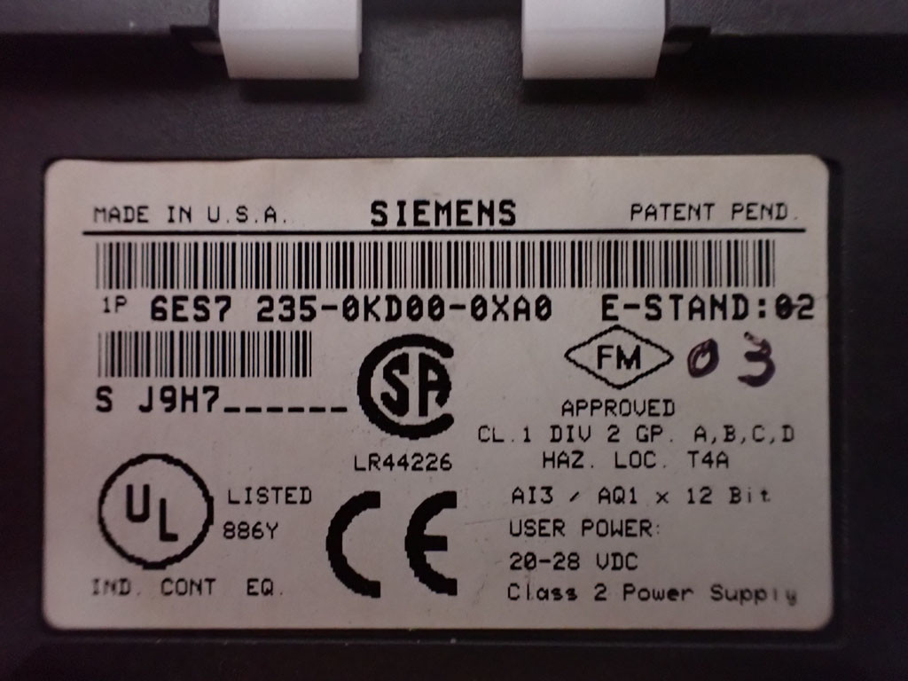 SIEMENS 6ES7235-0KD00-0XA0