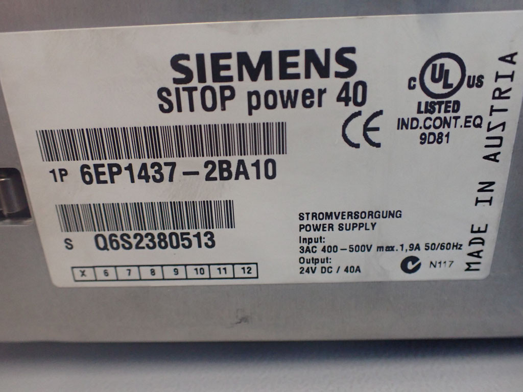 SIEMENS  6EP1437-2BA10