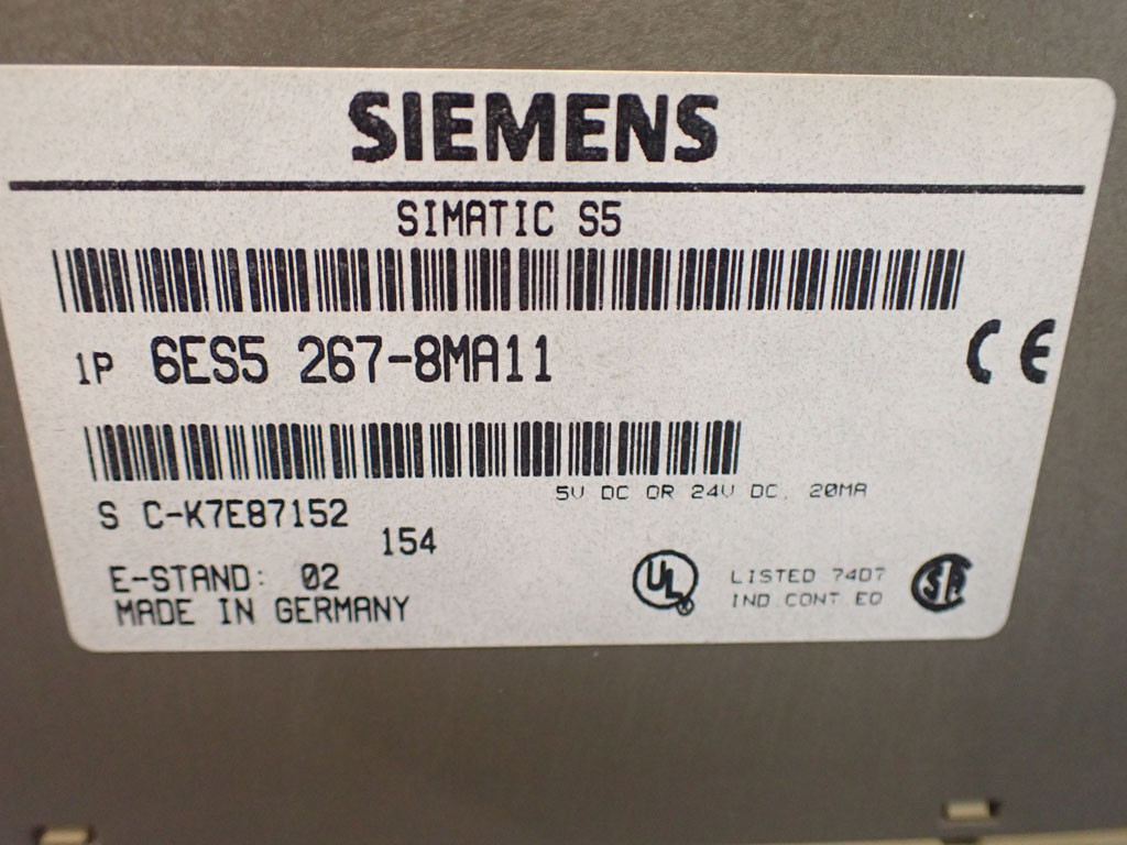 SIEMENS 6ES5267-8MA11