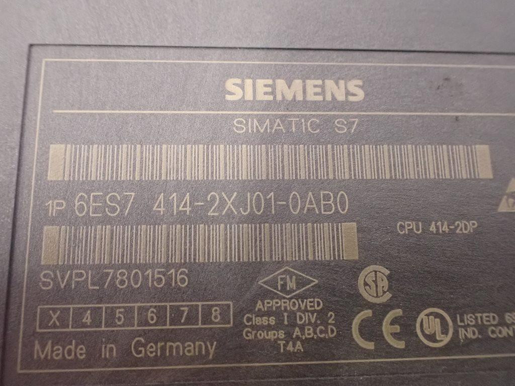 SIEMENS 6ES7414-2XJ01-0AB0