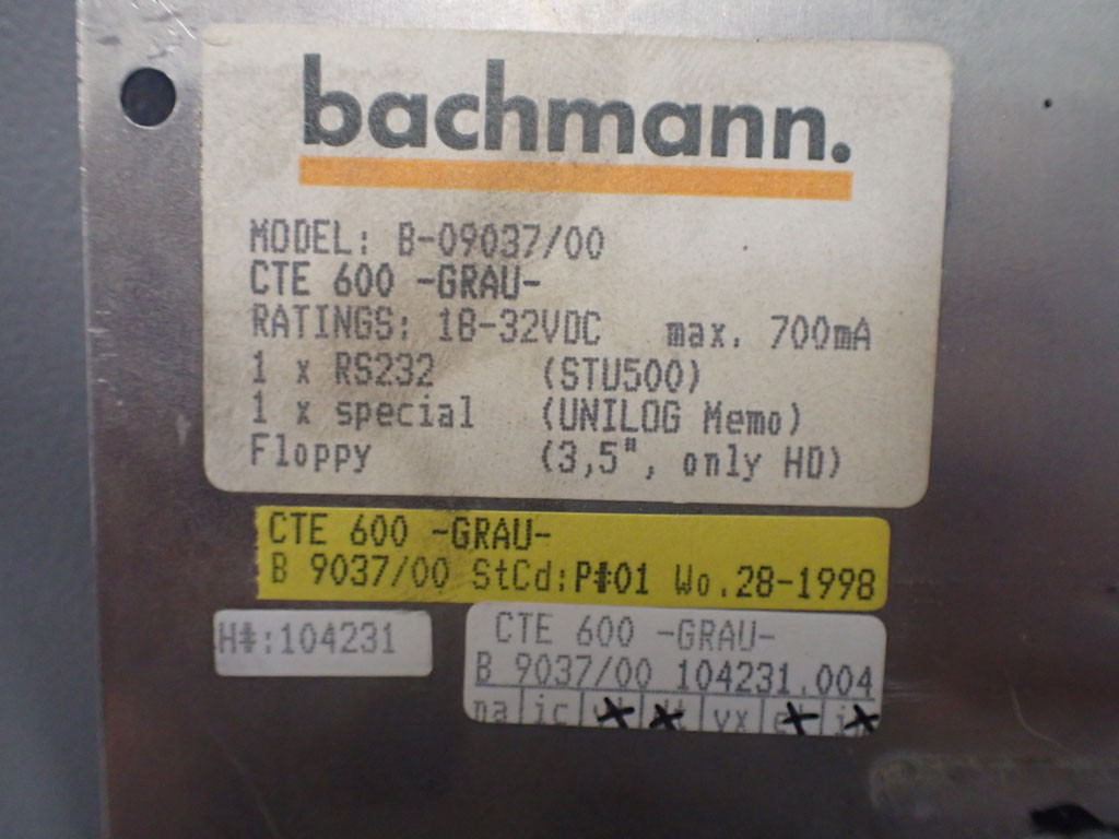 BACHMANN B-09037/00