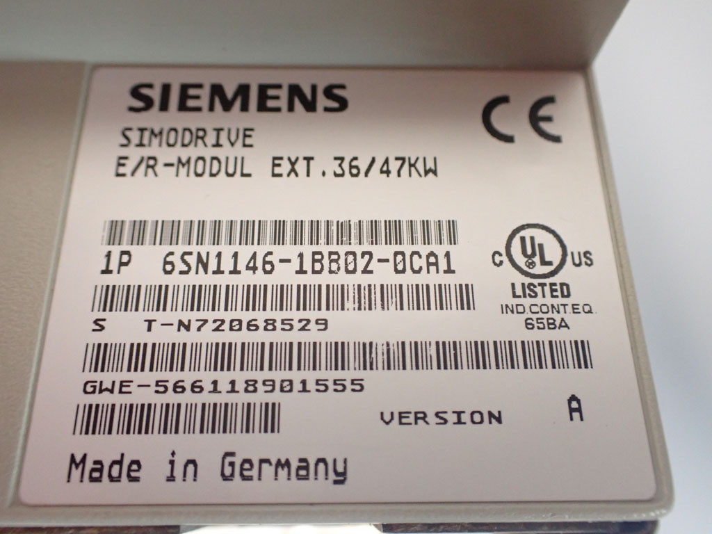 SIEMENS 6SN1146-1BB02-0CA1
