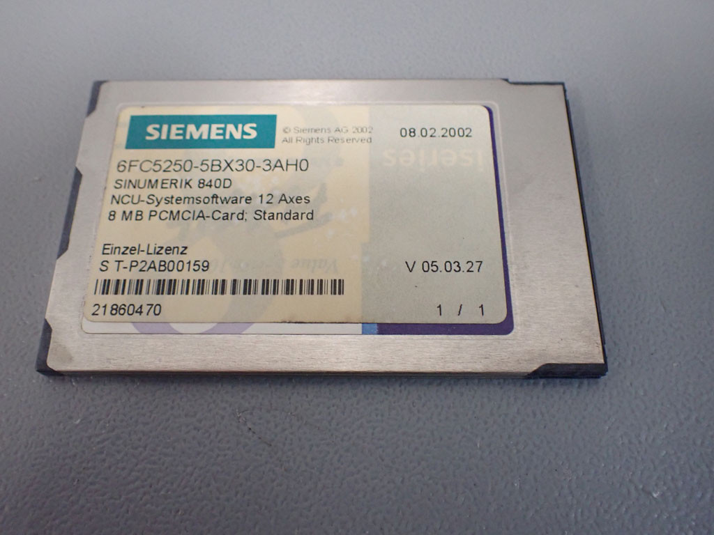 SIEMENS 6FC5250-5BX30-3AH0