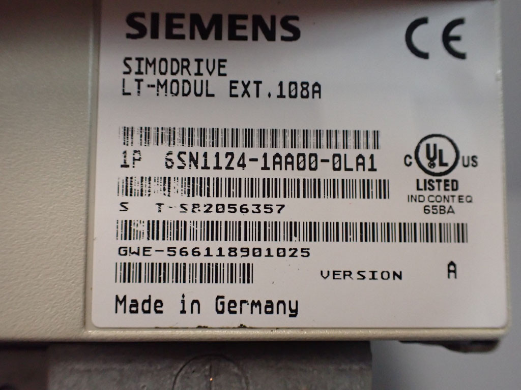 SIEMENS 6SN1124-1AA00-0LA1